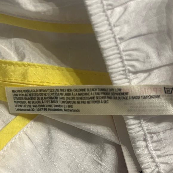 *NWT* FP Movement by Free People Varsity Blues Athletic Shorts, White, Sz Large - Picture 11 of 13